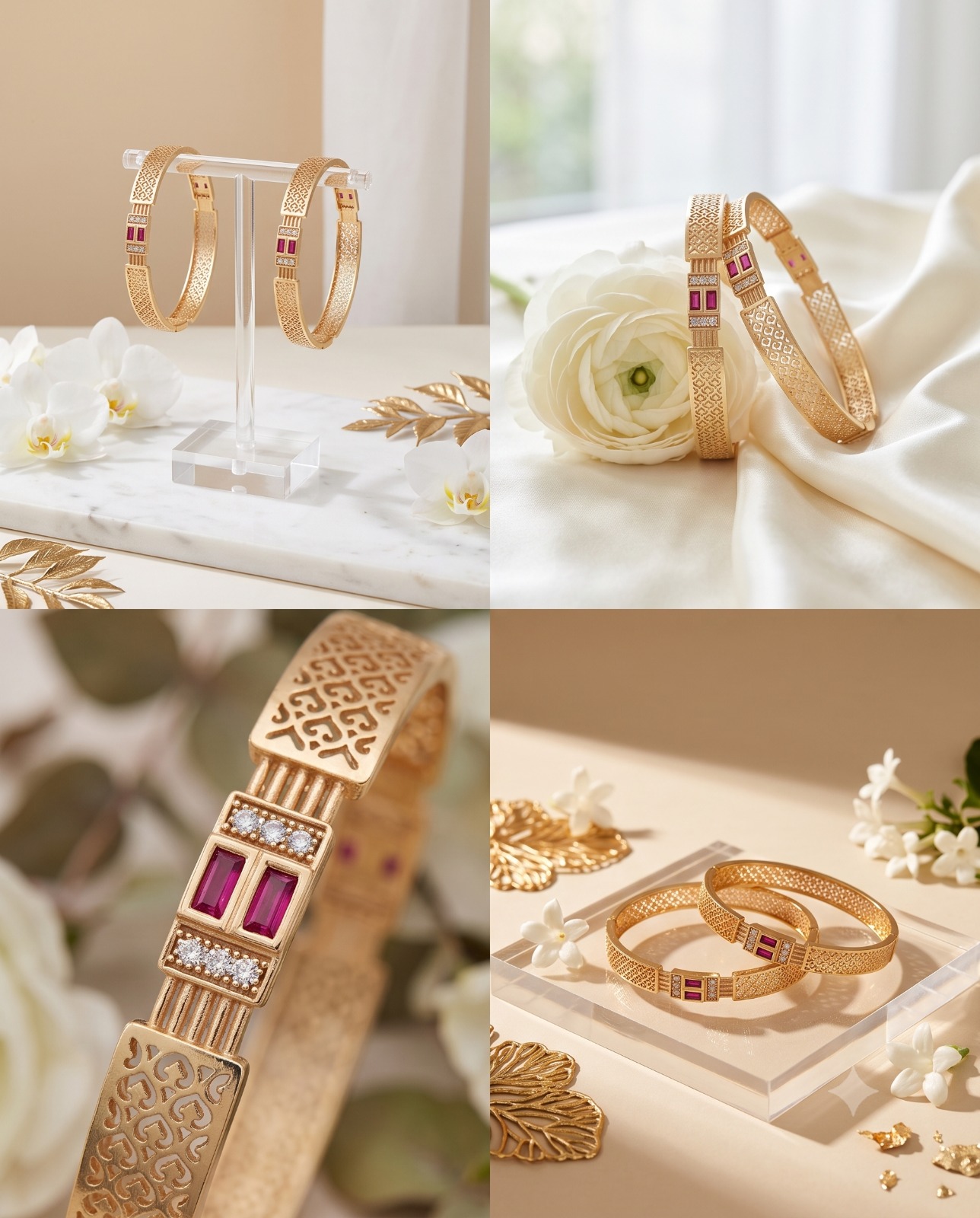 Gold Daily Wear Bangles 4