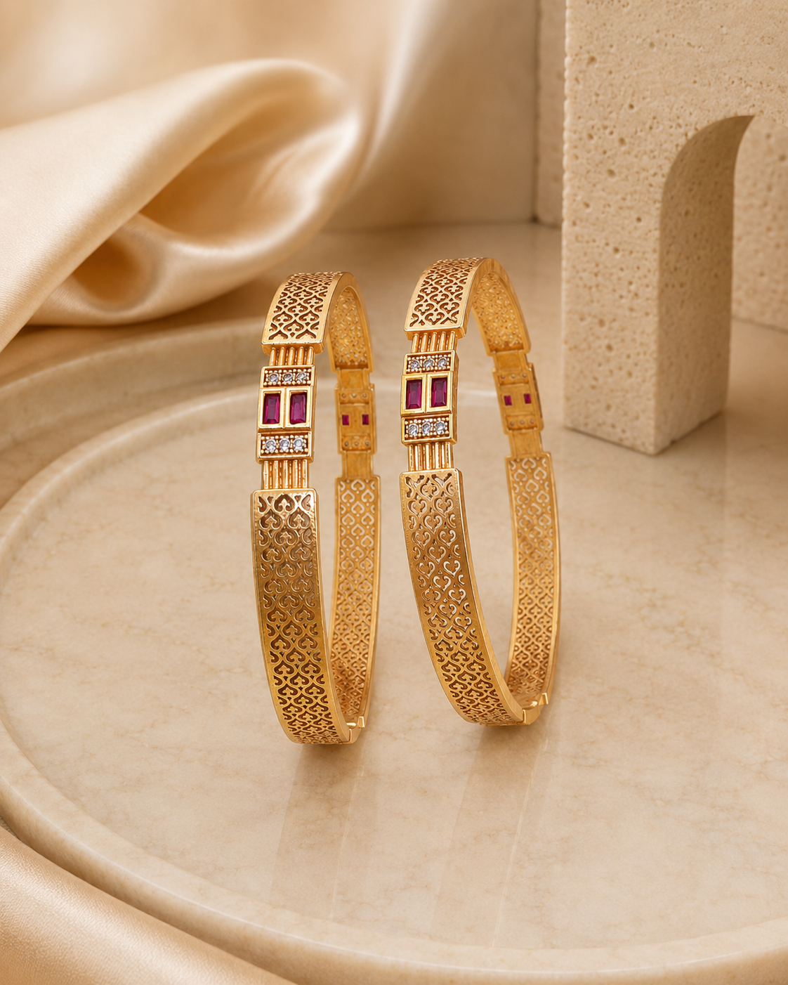 "Spun from gold, shaped by tradition, worn with pride."
